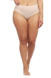 Spanx Smooth Undie-tectable Natural Waist Brief In Soft Beige