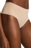 Spanx Undie-tectable Seamless Thong In Neutral