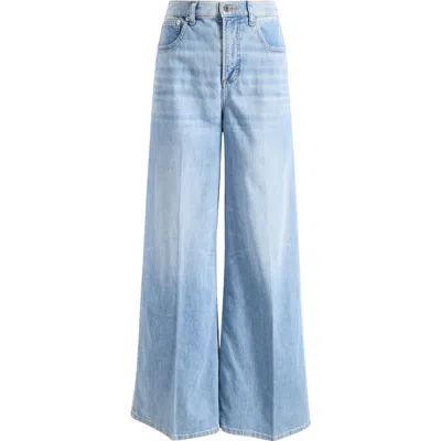 Spanx ® Supersmooth™ Authentic 360 Lightweight High Waist Super Wide Leg Jeans In Blue