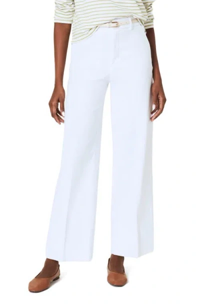 Spanx ® Supersmooth™ Crop Wide Leg Stretch Twill Pants In White