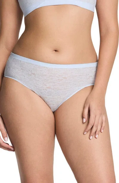Spanx ® Supersmooth® Day To Date Night Lace Bikini In Blue
