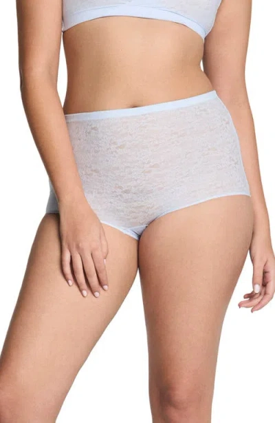 Spanx ® Supersmooth® Day To Date Night Lace Boyshorts In Blue