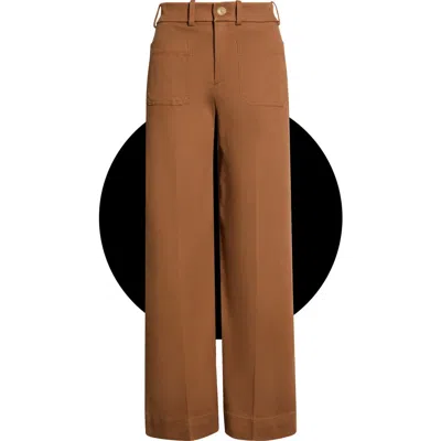 Spanx ® Supersmooth® Patch Pocket Wide Leg Pants In Brown