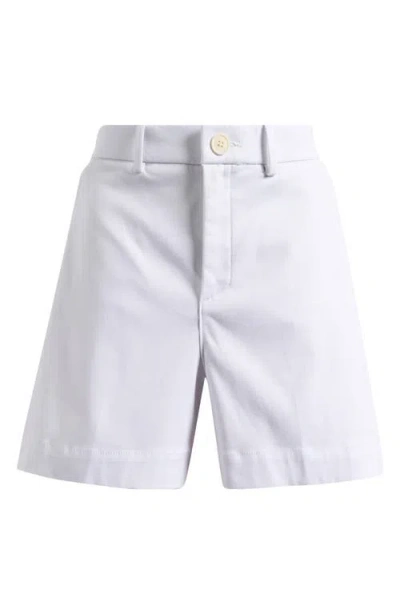 Spanx ® Supersmooth™ Stretch Twill Shorts In Classic White
