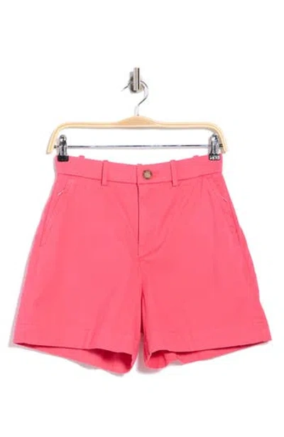 Spanx ® Supersmooth™ Stretch Twill Shorts In Red