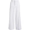Spanx ® Supersmooth™ Stretch Twill Wide Leg Pant In Classic White