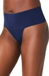 Spanx Women's Undie-tectable Thong Sp0115 In Timeless Navy