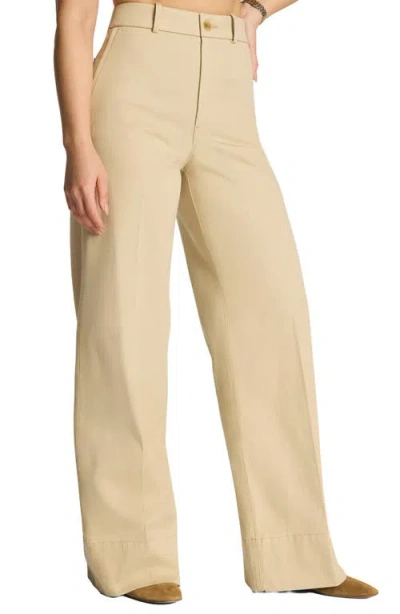 Spanx ® Supersmooth™ Wide Leg Stretch Twill Pants In Neutral