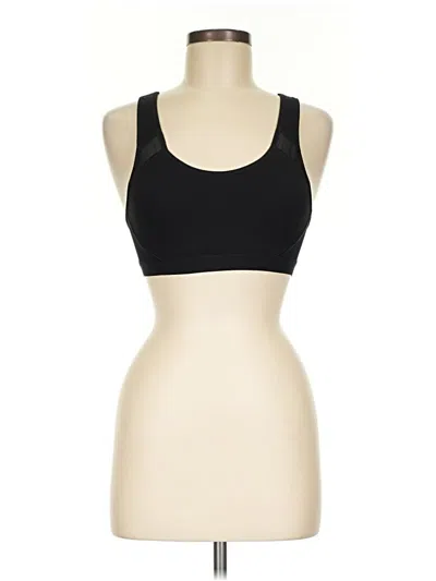 Pre-owned Spanx Sports Bra In Black