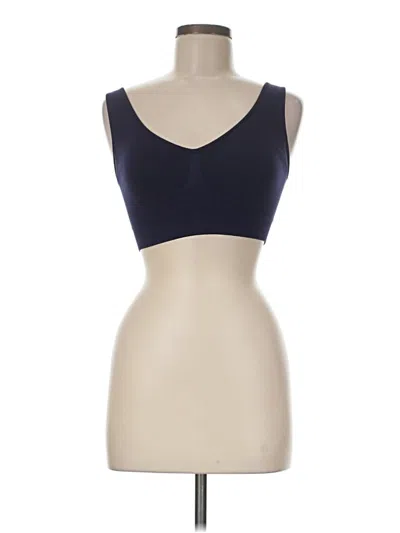 Pre-owned Spanx Sports Bra In Blue