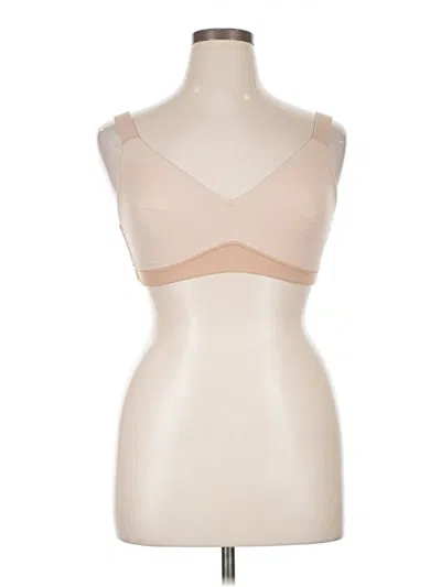 Pre-owned Spanx Sports Bra In Brown