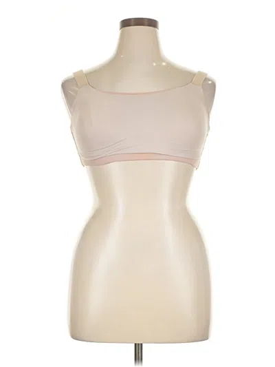 Pre-owned Spanx Sports Bra In Brown