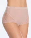 SPANX SPOTLIGHT ON LACE SHAPER BRIEF IN VINTAGE ROSE