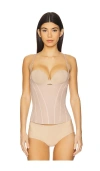 Spanx Stay Down Open Bust Cami In Natural Bronze