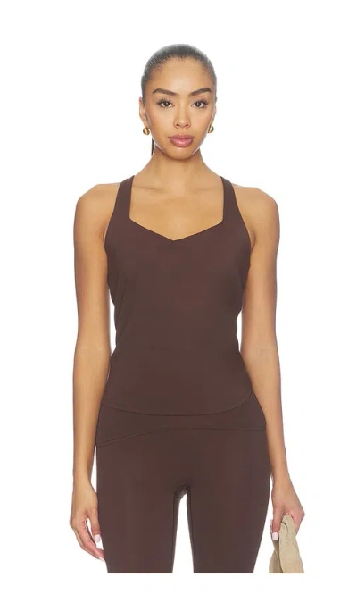 Spanx Strappy Tank Top In Brown