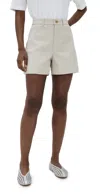 Spanx Stretch Twill 5 Shorts Classic White