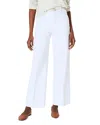 Spanx Stretch Twill Crop Wide Leg Pants 2.0 In Classic White