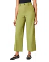 Spanx Stretch Twill Crop Wide Leg Pants 2.0 In Cypress