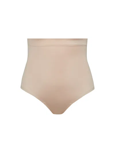 Spanx Suit Your Fancy High Waisted Thong In Champagne Beige