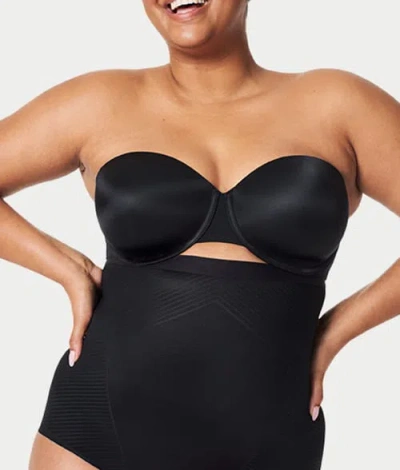 Spanx Suit Your Fancy Strapless Bra In Black