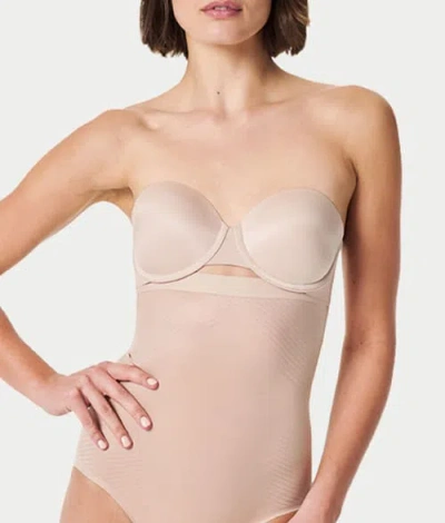 Spanx Suit Your Fancy Strapless Bra In Champagne Beige