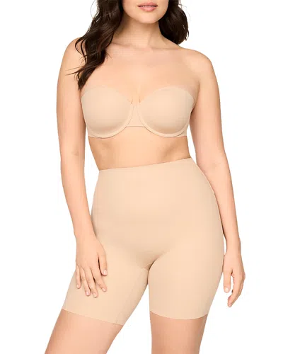 Spanx Suit Your Fancy Strapless Bra In Toasted Coconut