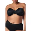 Spanx Suit Your Fancy Strapless Bra In Very Black