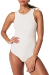 Spanx Suit Yourself Tank Thong Bodysuit In Parchment
