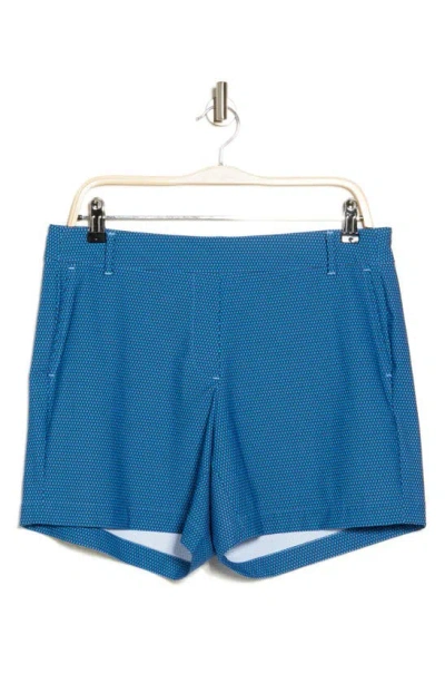 Spanx Sunshine Shorts In Geo Scape Blue