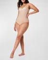 Spanx Super Sculpt Open-bust Firm Control Cami In Natural Bronze