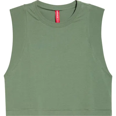Spanx ® Supernaturals Muscle Tee In Green