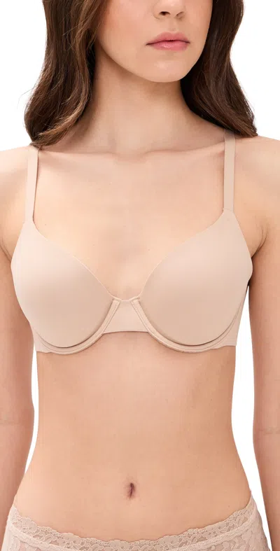 Spanx Supersmooth Brava Lightly Lined Bra Chai In Brown