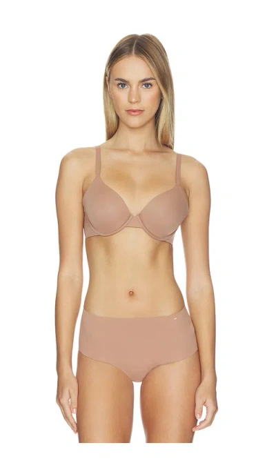 Spanx Supersmooth Brava Push-up Bra In Brown