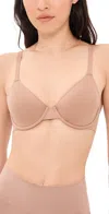 Spanx Supersmooth Brava Unlined Bra Cinnamon In Brown