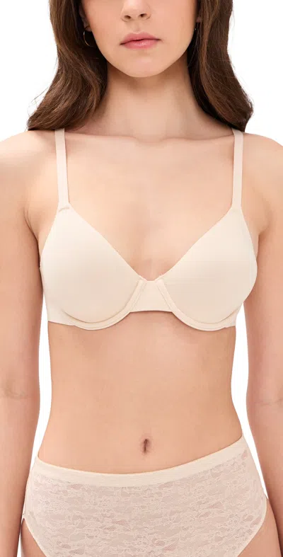 Spanx Supersmooth Brava Unlined Bra Toasted Coconut In Brown