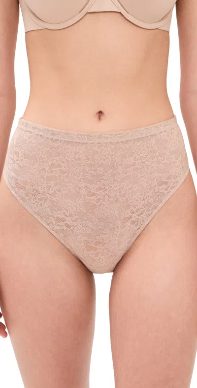 Spanx Supersmooth Day To Date Night Hi-leg Briefs Chai In Brown