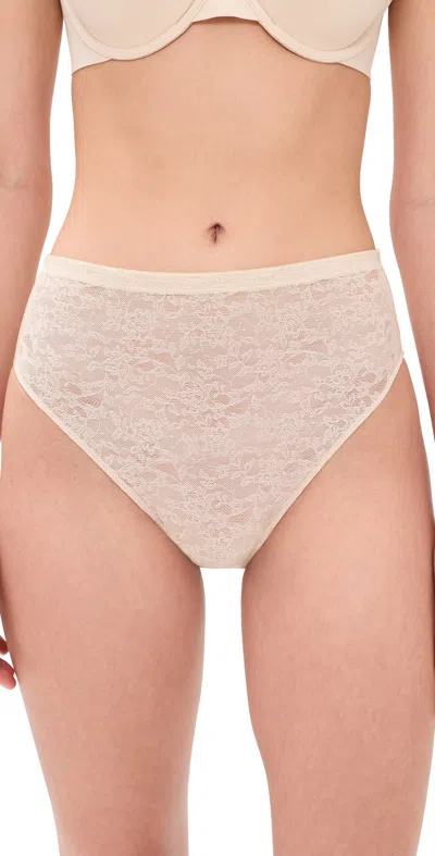 Spanx Supersmooth Day To Date Night Hi-leg Briefs Toasted Coconut In White