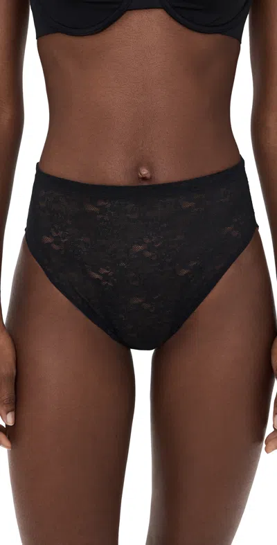 Spanx Supersmooth Day To Date Night Hi-leg Briefs Very Black