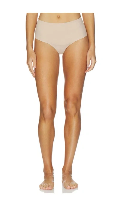 Spanx Supersmooth Undie-tectable Brief In Brown