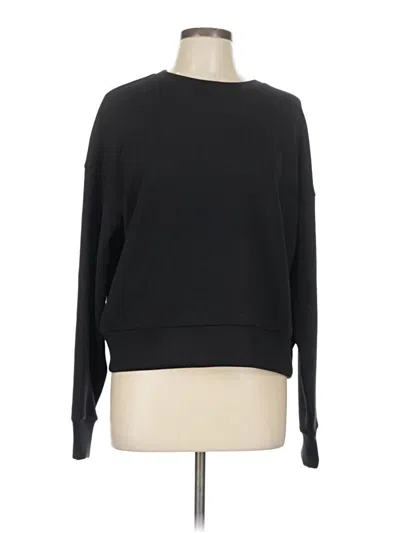Pre-owned Spanx Sweatshirt In Black