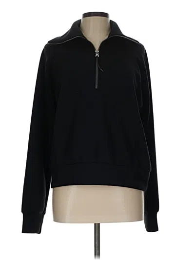 Pre-owned Spanx Sweatshirt In Black