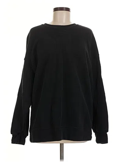 Pre-owned Spanx Sweatshirt In Black