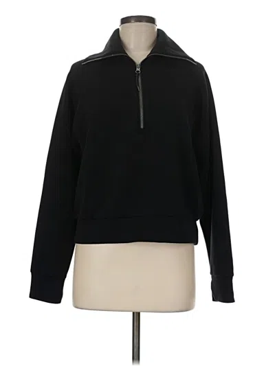 Pre-owned Spanx Sweatshirt In Black