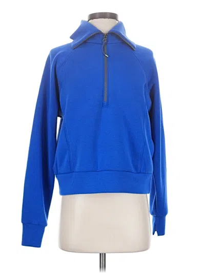 Pre-owned Spanx Sweatshirt In Blue