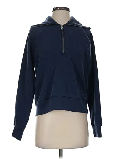 Pre-owned Spanx Sweatshirt In Blue
