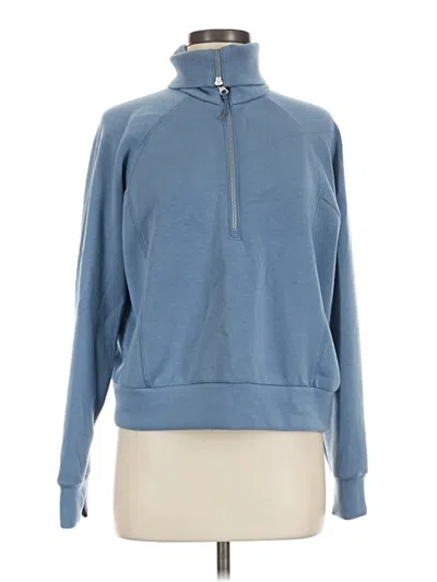Pre-owned Spanx Sweatshirt In Blue