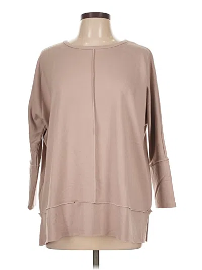 Pre-owned Spanx Sweatshirt In Brown