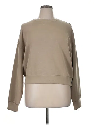 Pre-owned Spanx Sweatshirt In Brown