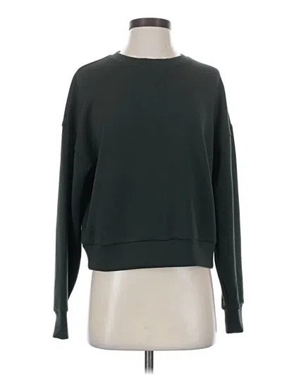 Pre-owned Spanx Sweatshirt In Green