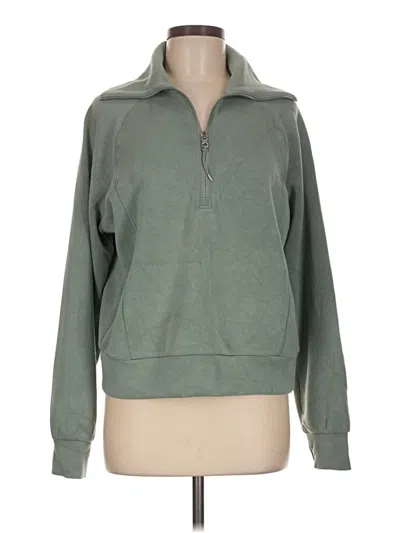 Pre-owned Spanx Sweatshirt In Green